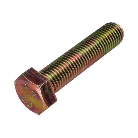1 x Machine Screw Hexagonal Head M20X70 Class 8.8 Yellow Zinc