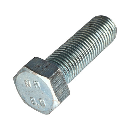 1 x Machine Screw Hexagonal Head M24X65 Class 8.8 Zinc Plated