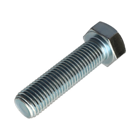 1 x Machine Screw Hexagonal Head M24X100 Class 8.8 Zinc Plated