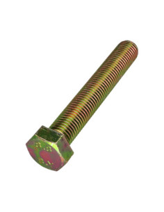 Machine Screw Hexagonal Head M20X90 Class 8.8 Yellow Zinc