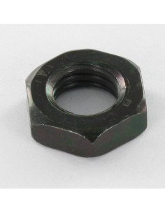 Thin Nut M10 Black Zinc Plated
