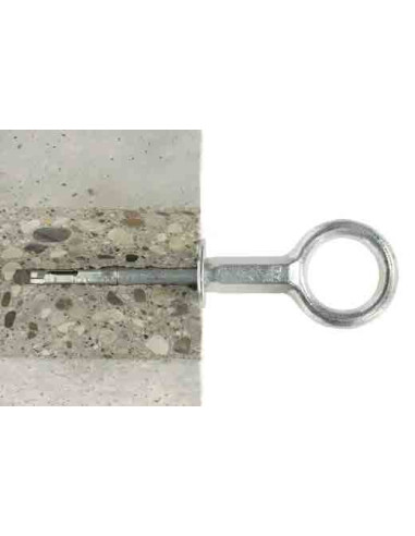 1 x Piton WROUGHT fixation SCAFFOLDING 170 Zinc...