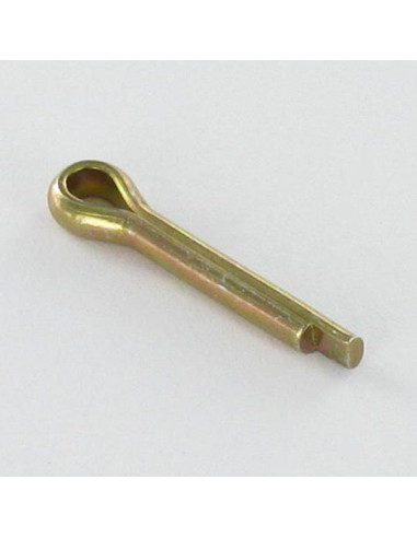 1 x Pin Slotted Yellow Zinc 5X25