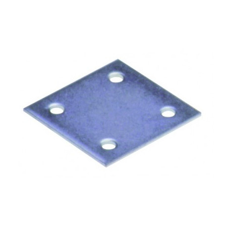 1 x Mounting plate ASSEMBLY 40X40 Zinc Plated