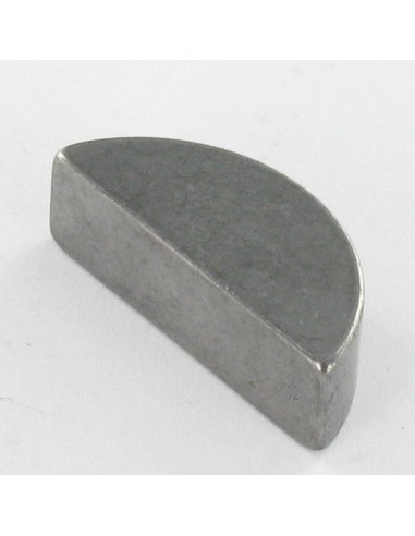 1 x Woodruff Keys Steel 6X7.5 Length 19