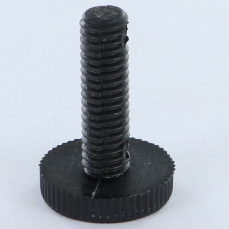 1 x FOOT Screw Jack Adjustment M6X20 Head Diameter: 15 Nylon
