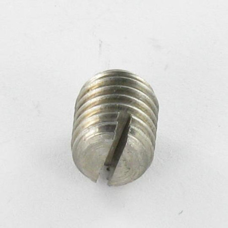 1 x Machine Screw Set Screw Slotted Dog Point Flat M4X30 Stainless Steel A2