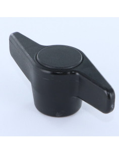 Female clamping handle black nylon Self Tapping Insert...