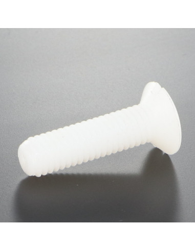 1 x Machine Screw Countersunk Head Slotted M4X6...