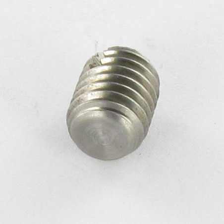 1 x Machine Screw Set Screw Slotted Dog Point Flat M8X30 Stainless Steel A2