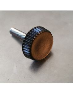 Tightening knob screw Nylon Black M4X10 Head Diameter: 20 2