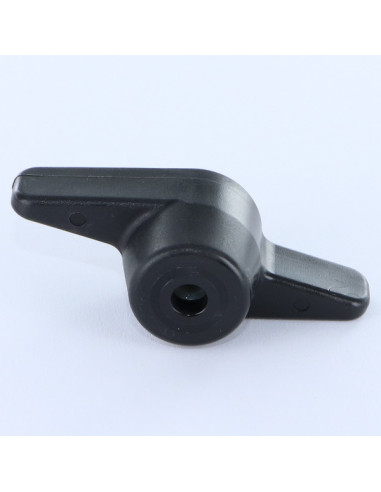 1 x Female clamping handle black nylon Self...
