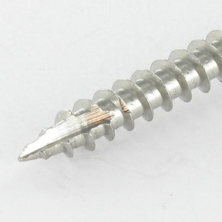 1 x Carpenter Screw Disc Head Stainless Steel A2 8X400 Thread Length: 80 T40 Head Diameter: 20