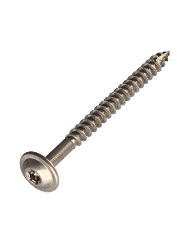 1 x Carpenter Screw Disc Head Stainless Steel...