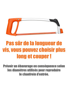 Machine Screw Countersunk Head Slotted M6X25 Polyamide... 2