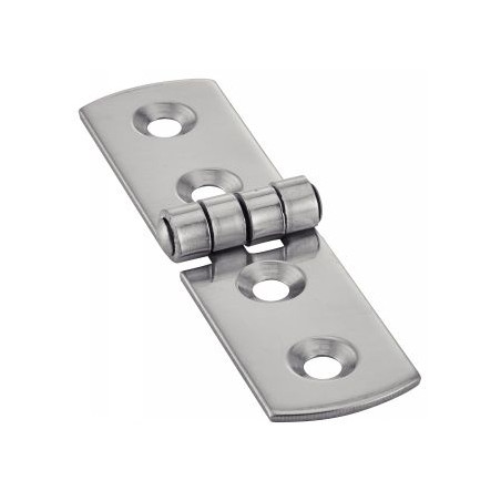 1 x Hinge Type G 4 Hole Stainless Steel A2 75X20