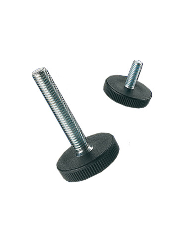 1 x FOOT Screw Jack ADJUSTABLE M5X40 Head...