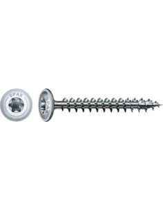 Spax Wood Screw Disc Head Screw T30 4CUT 6X60 Thread...