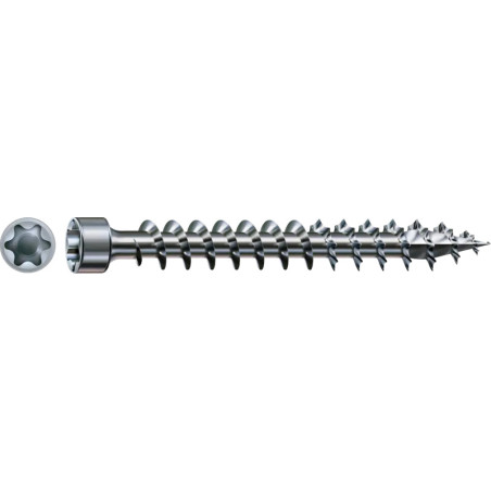 1 x Spax Wood Screw Pan Head T40 8X350 Full Thread 4CUT WIROX