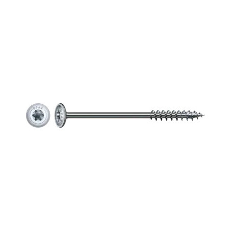 1 x Spax Wood Screw Disc Head Screw T30 6X280 Thread Length: 65 4CUT WIROX