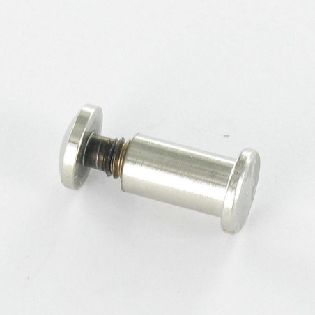 1 x Screw Bookbinder M4 Nickel Plated Brass Linch Pin Tightening 70 to 90