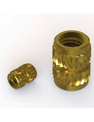 1 x Self Tapping Insert Set Screw HEATFIX Brass...