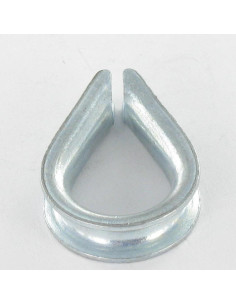 Wire Thimble LIGHT Linch Pin Wire Rope Of 10 Zinc Plated 2