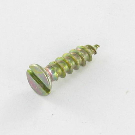 1 x Chipboard Screw Countersunk Head Slotted 3X12 Yellow Zinc micro screw