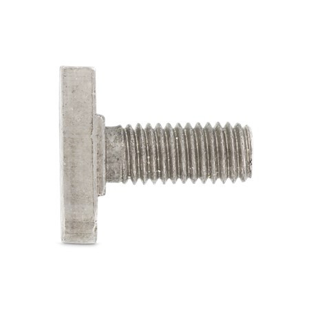 1 x Machine Screw Hammer Head 10X10X4 M8X20 Stainless Steel A2 for 28/15 profiles