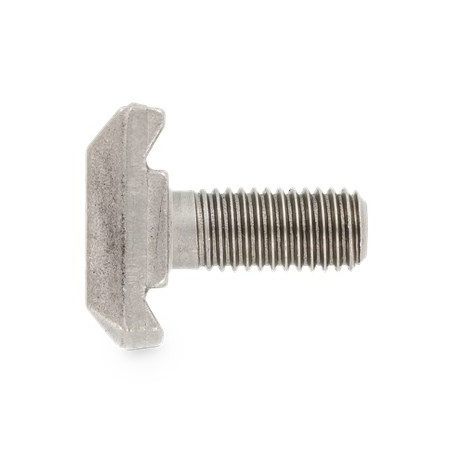 1 x Machine Screw Rectangular Head 14X33.7X10.5 M10X60 T40/22 Stainless Steel A4