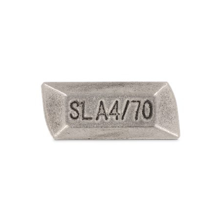 1 x Machine Screw Rectangular Head 14X33.7X10.5 M10X30 T40/22 Stainless Steel A4