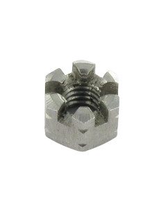 Hexagonal nut to SLOTS Stainless Steel A4 M16