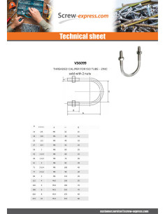 U-Bolt Zinc Plated Round bottom Threaded M10/70 Linch Pin... 2