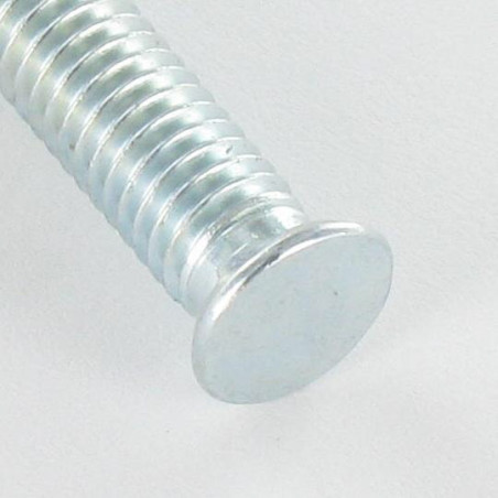 1 x Machine Screw Countersunk Head With Serration M6X15 Head Diameter: 8.5 Zinc Plated
