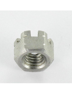 Hexagonal nut to SLOTS Stainless Steel A4 M6 2