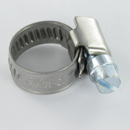 1 x Hose clamp Stainless Steel W5 Diameter 16 to 27 bandwidth 12