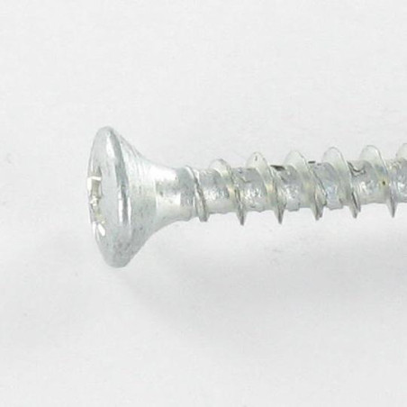 1 x Savis Chipsboard Screw Pan Countersunk Head Pozi 4X16 Zinc Plated