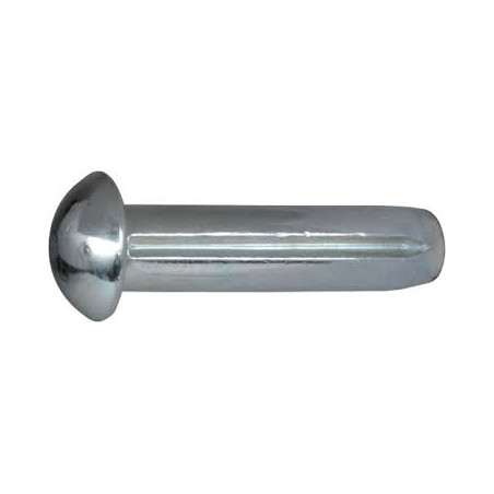 1 x Grooved Pins With Round Head Stainless Steel A2 5X12