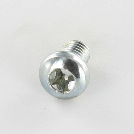 1 x Machine Screw Cylindrical Button Head Pozi N°1 M3X4 Zinc Plated micro screw