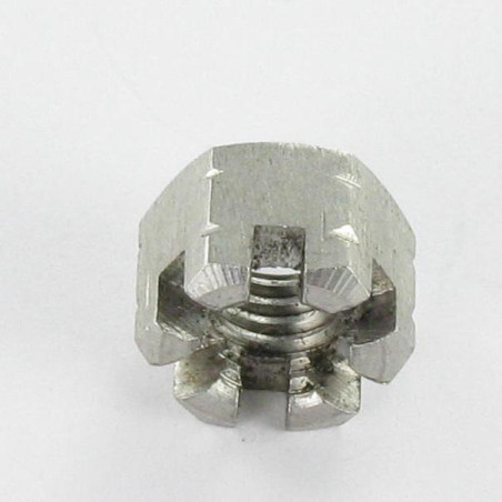 1 x Hexagonal nut to SLOTS Stainless Steel A4 M10