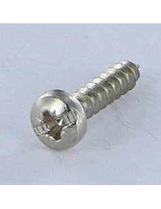 Chipboard Screw Round Head Pozi And Slotted 3X15 Nickel...