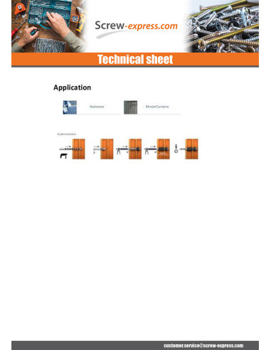 1 x SIEVE INJECTION Plastique RAWLPLUG 20X85