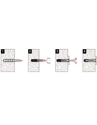 1 x Plug METAL FM-MP3 12X50 M8 Zinc Plated