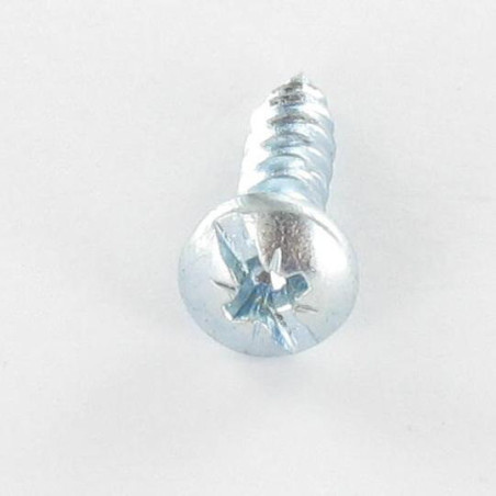 1 x Savis Chipsboard Screw Round Head Pozi And Slotted 5X20 Head Diameter: 10 Zinc Plated