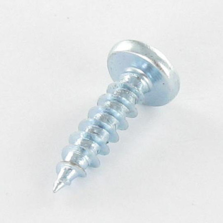 1 x Savis Chipsboard Screw Round Head Pozi And Slotted 5X20 Head Diameter: 10 Zinc Plated