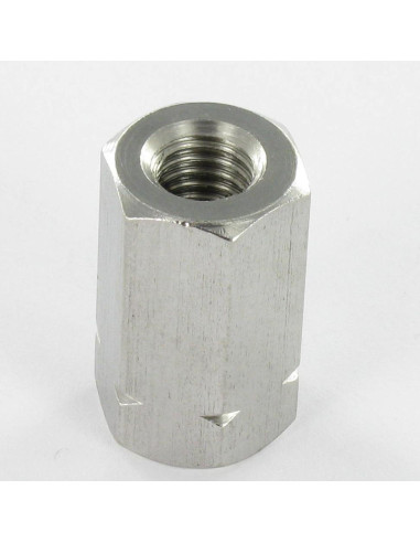 1 x Coupling Nut Hexagonal Stainless Steel A2...