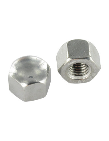 1 x Nut one-eyed Hexagonal LOW Stainless Steel...