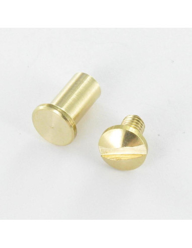 1 x Screw Bookbinder M4 Brass Linch Pin...