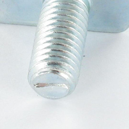 1 x Machine Screw Head Lozenge M8X14 Thickness T.5 Zinc Plated