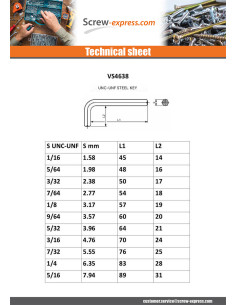 Key UNC/UNF Steel 7/16 2